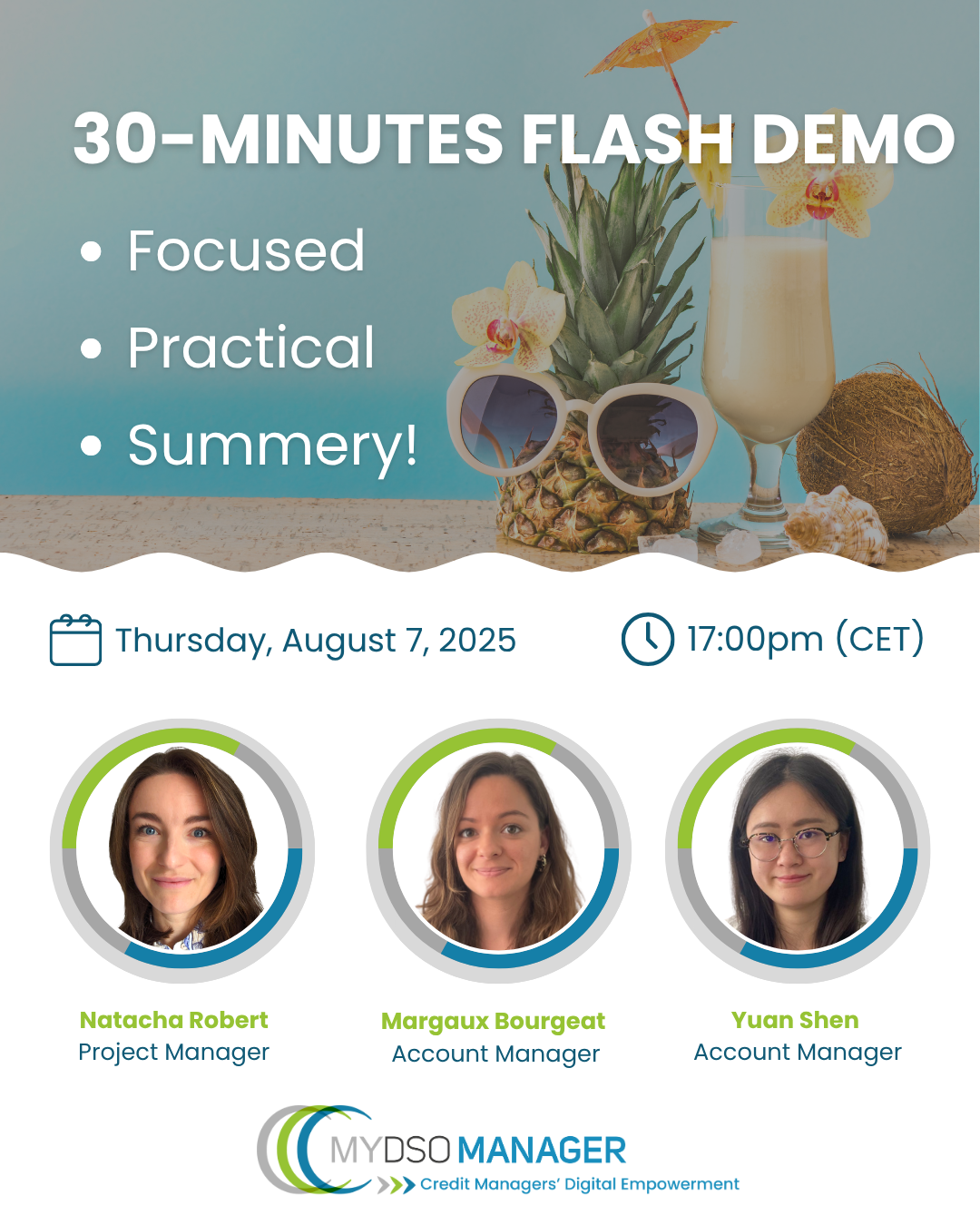 webinar de présentation flash de My DSO Manager