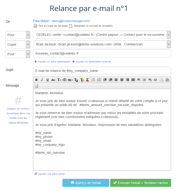 E-mail r&eacutelances