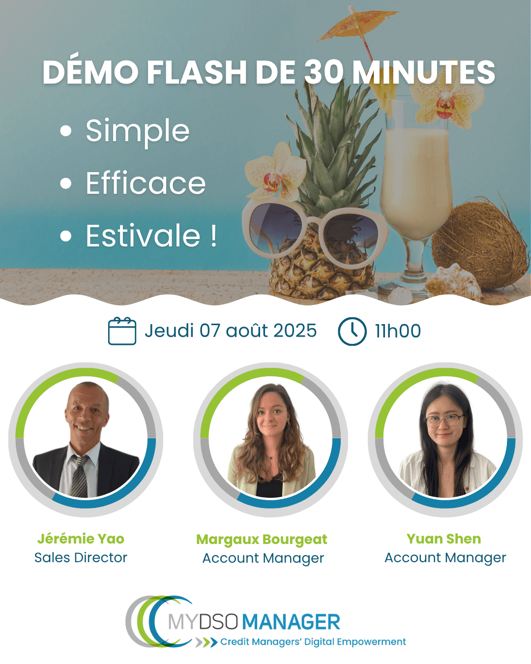 webinar de présentation flash de My DSO Manager