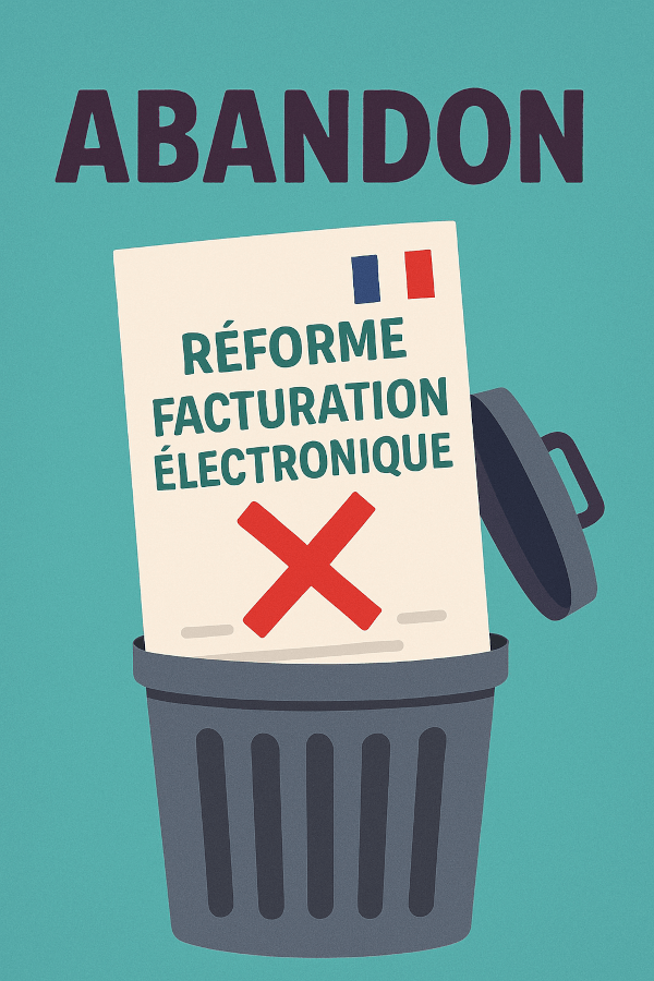 Abandon de la réforme de la facturation éléctronique Abandon de la réforme de la facturation éléctronique