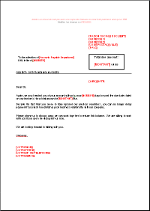 Lettre de relance niveau 2 type partenariat