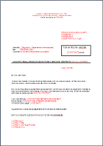 Lettre de relance type pénalités de retard